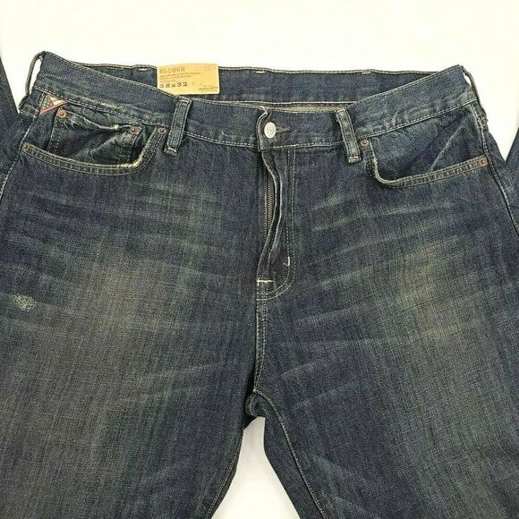 Denim & Supply Ralph Lauren Dark Blue Jeans Slouch - Picture 9 of 12